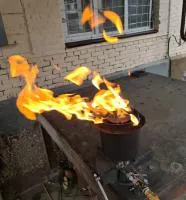 Газовая горелка ГВД 379 10 89 00 ПС (514263) поставка вечный огонь ø 154 мм. ветроустойчивая  в Барнауле