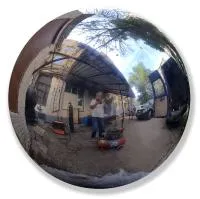 Шар ø 950 мм. полый полированный (517592) монтаж - сфера арт-объект пустотелая  в Барнауле