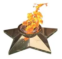 Звезда с газовой горелкой (518315) сертификат комплект горелка ГВД 379 10 89 00 ПС вечный огонь ø 600 мм. пустотелая  в Барнауле