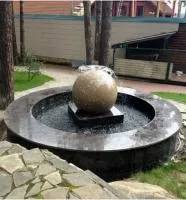 Сфера гранит фонтан 3D шар (518901) ∅ 750 мм. Барнаул 