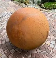 Кортеновский шар — дизайн (518925) ∅ 800 мм. Барнаул 