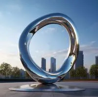 Городская скульптура в форме кольца (518262) сертификат арт-объект  в Барнауле