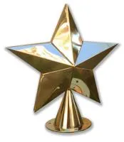 Звезда двусторонне выпуклая ø 350 (517612) сертификат на обелиск - стела памятник мм. пустотелая  в Барнауле