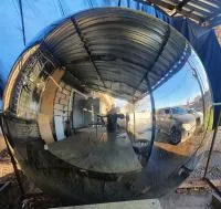Сфера шар ø 2000 мм. (514274) производство - арт-объект пустотелая  в Барнауле