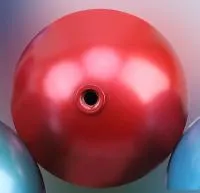Ёлочный шар красный (518840) ∅ 500 мм. Барнаул 