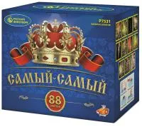 Фейерверк Самый-самый. Купить Фейерверк Самый-самый Р7531 — магазин продажа салютов недорого —  Барнаул, производитель Русский фейерверк - Русская пиротехника, доставка по России  +7 963 711 89 03 — Барнаул | barnaul.piroclub.ru
