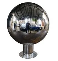 Сфера шар ø 500 мм. (517180) монтаж - арт-объект пустотелая  в Барнауле