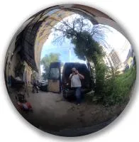 Шар ø 850 мм. полый полированный (517590) производство - сфера арт-объект пустотелая  в Барнауле