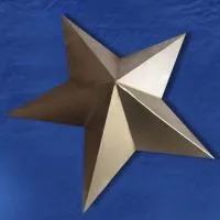 Звезда на обелиск латунь (197203) поставка - стела памятник ø 600 мм. пустотелая  в Барнауле