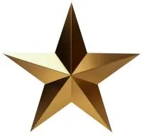 Звезда СССР накладка на стелу листовая бронза в Барнауле (518487)