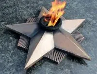 Вечный огонь СССР литая бронза патина в Барнауле (518554)
