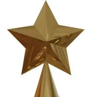 Вершина памятника в форме звезды в Барнауле (518485)