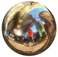 Шар полированный ø 700 мм. (514270) сертификат - сфера арт-объект пустотелая  в Барнауле