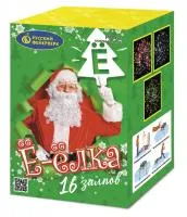 Батарея салютов Ё-Ёлка Р7062 купить от производителя Русский Фейерверк — Барнаул