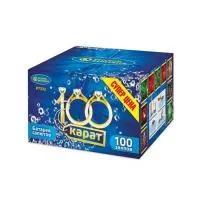 Батарея салютов 100 Карат Р7332 купить от производителя Русский Фейерверк — Барнаул